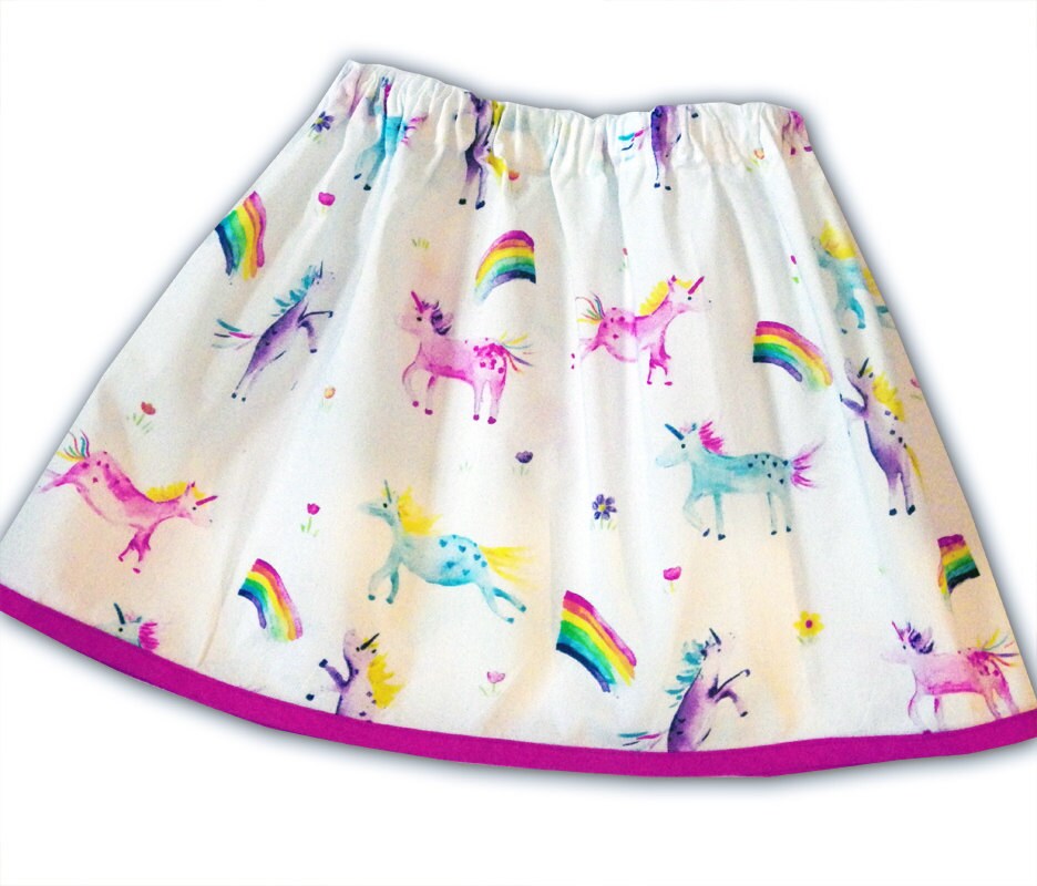 Girl's Unicorn Skirt