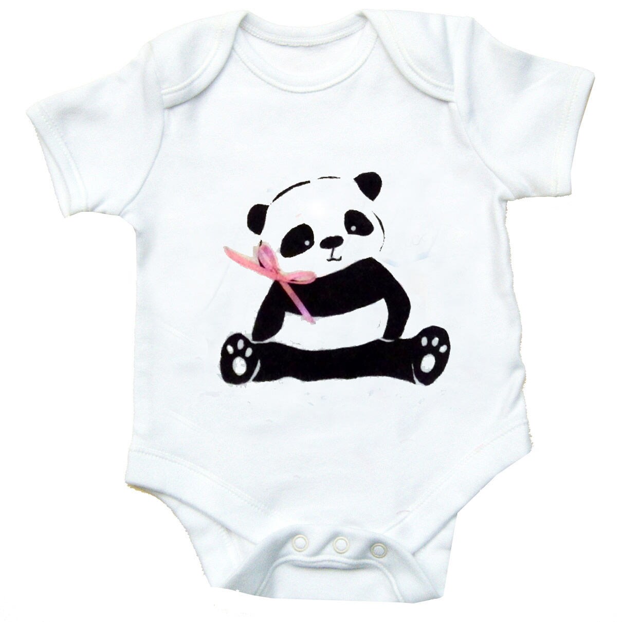Panda Baby Bodysuit
