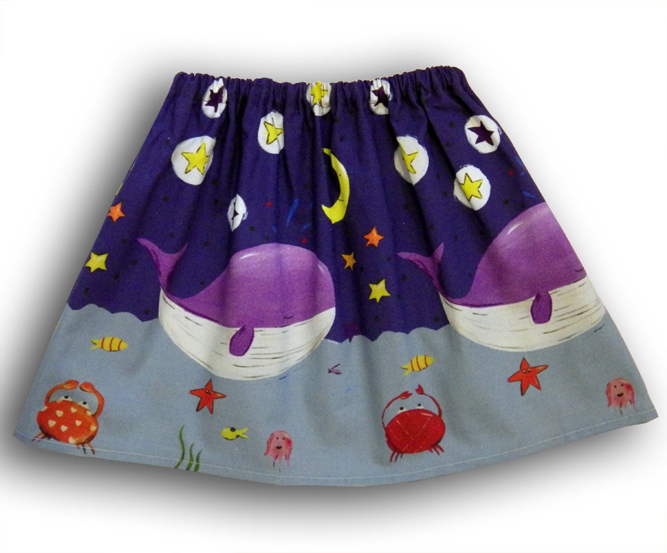 Girl's Whale Skirt