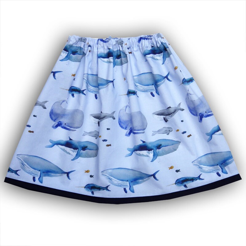 Girl's Whale Skirt