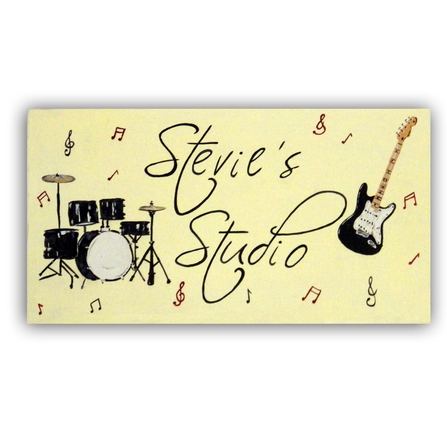 Personalised Music Door Sign