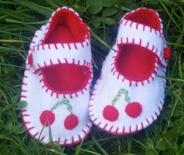 Cherry Baby Shoes