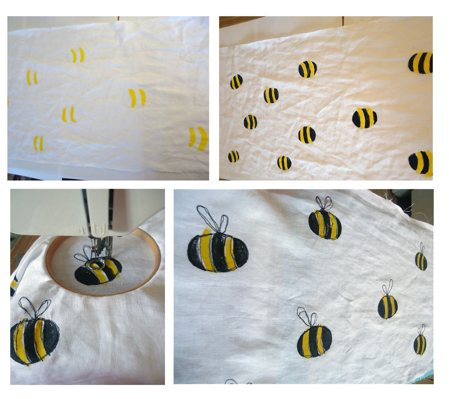 Girl's Bumble Bee Skirt and T-shirt Outfit