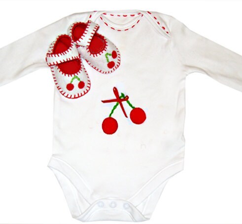 Baby Cherry Bodysuit