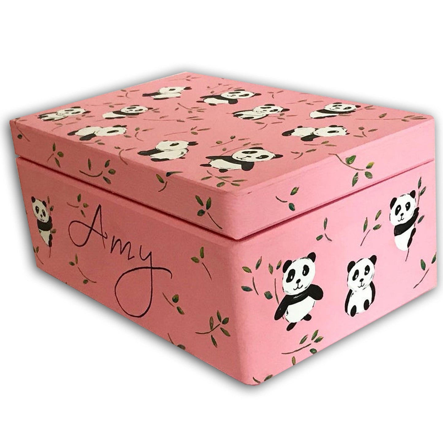 Personalised Panda Keepsake Box, Memory Box