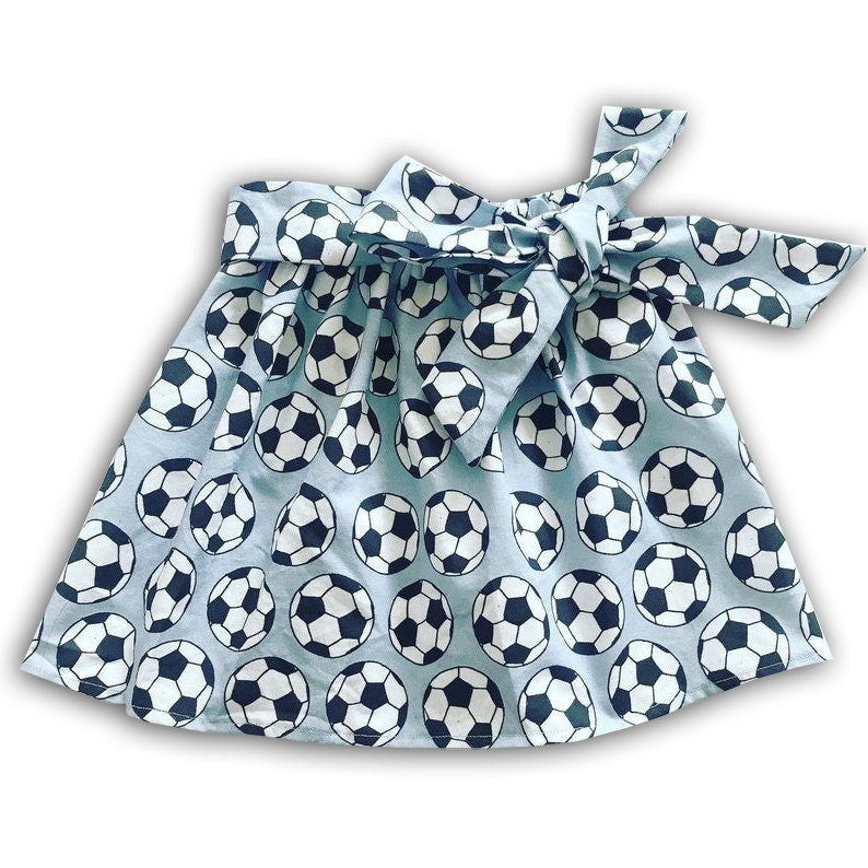 Girl's Football Personalised Skirt and T-shirt Outfit