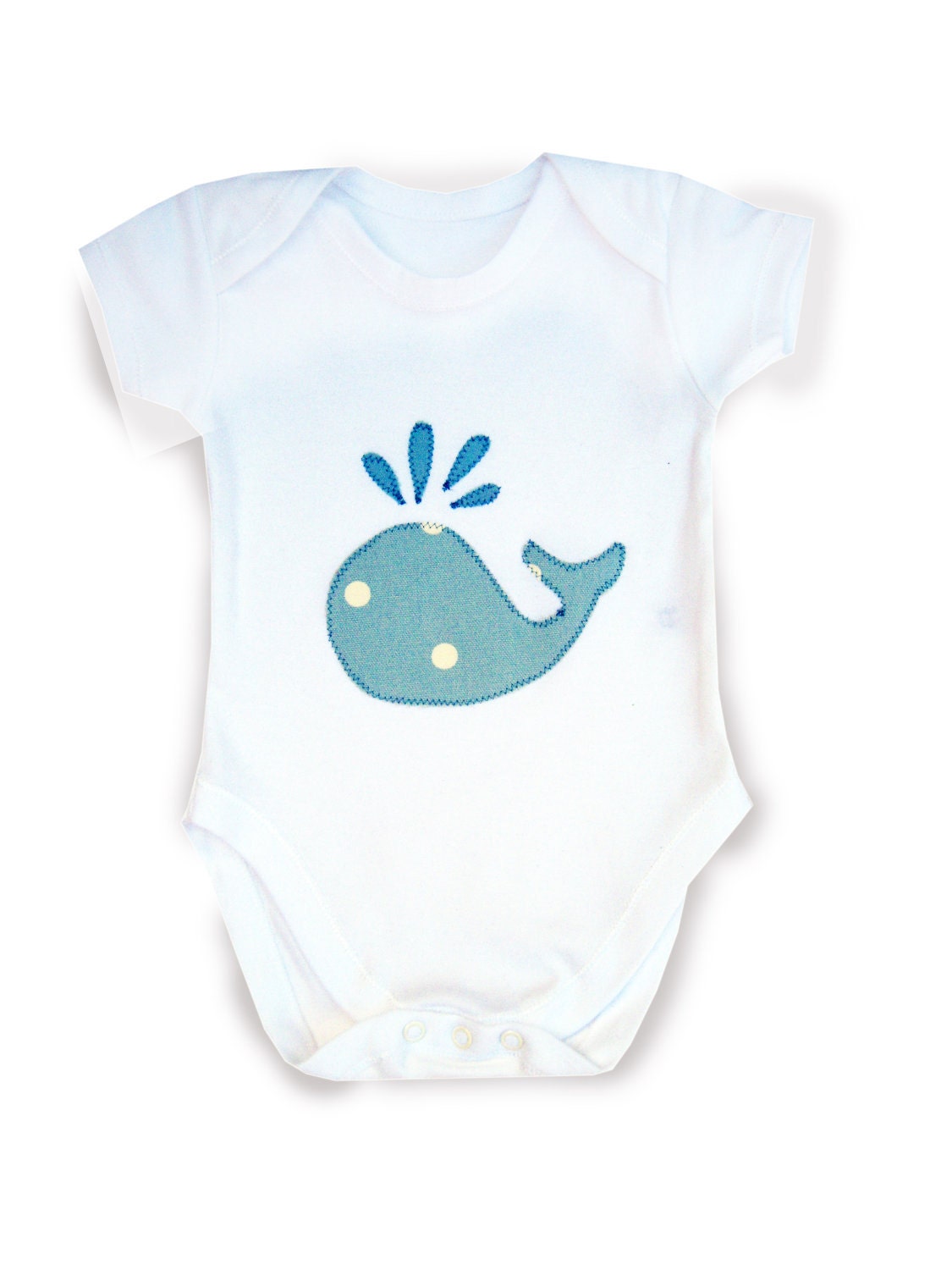 Whale Baby Bodysuit