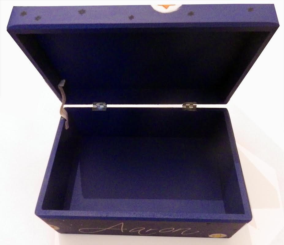 Personalised Whale Keepsake Box, Memory Box