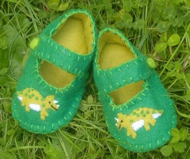 Dinosaur Baby Shoes