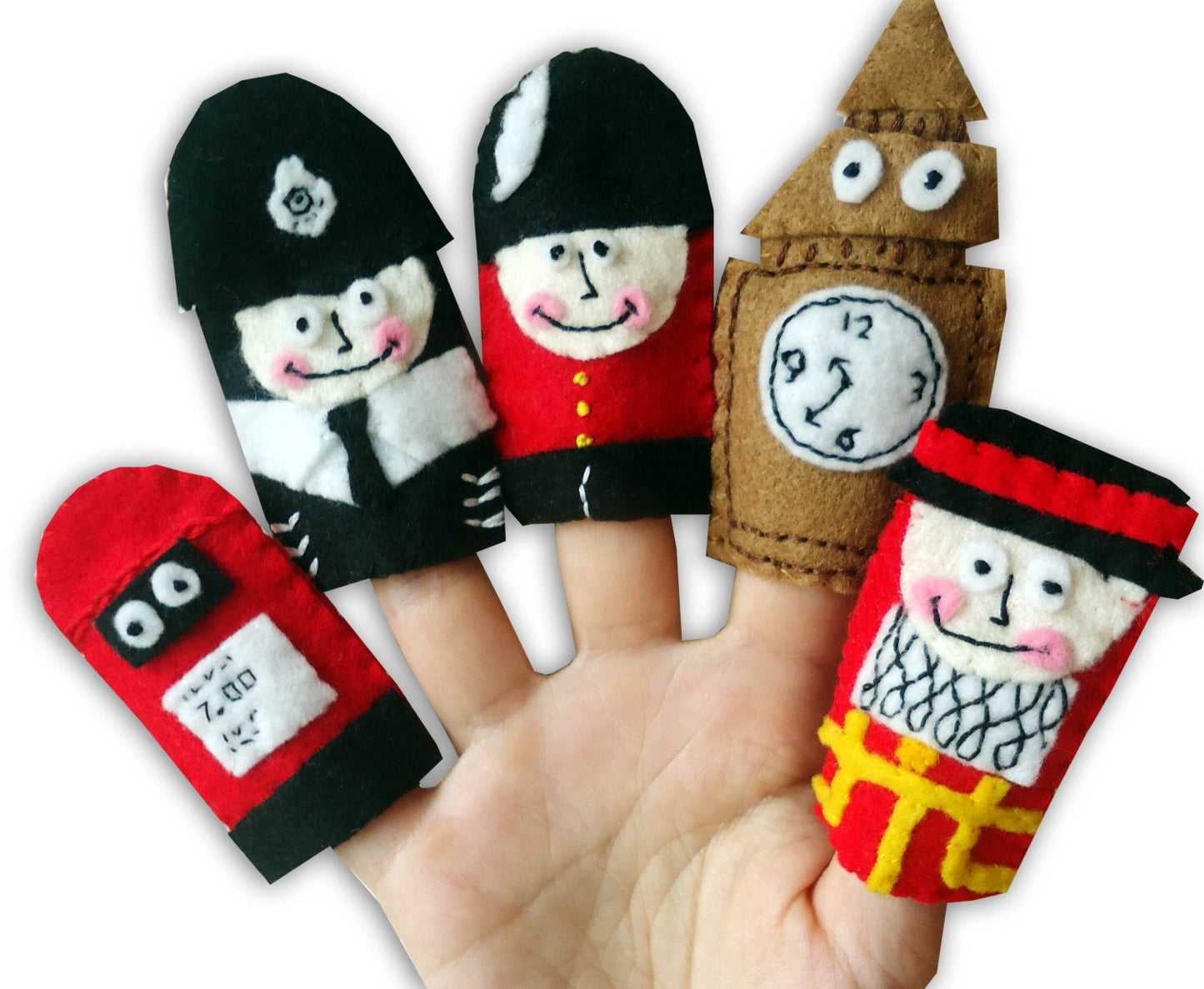 Britain Bodysuit and Finger Puppets Gift Set