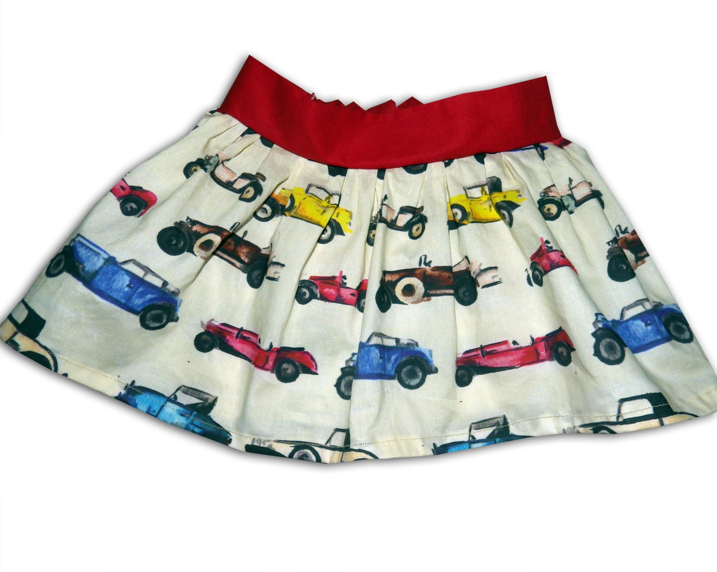 Girl's Car Skirt and T-shirt