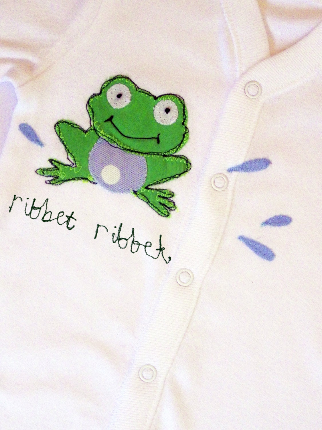 Frog Baby Sleepsuit