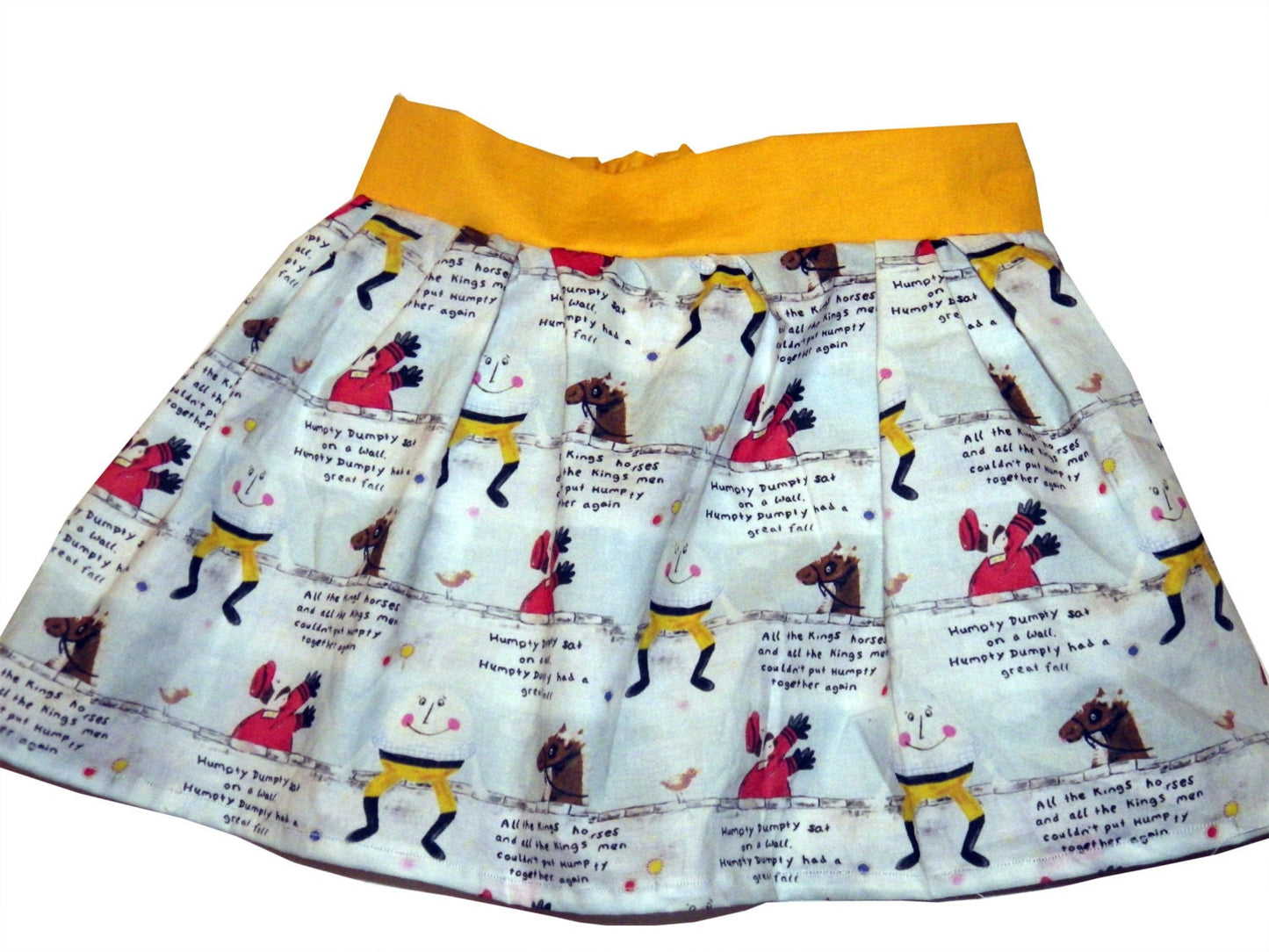 Humpty Dumpty Skirt and T-Shirt