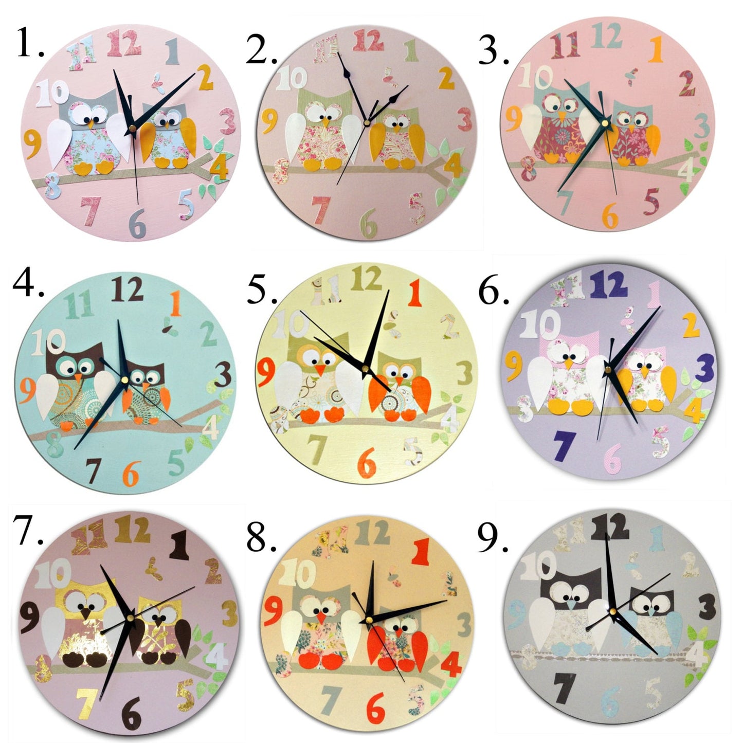 Owl Personalised Door Sign