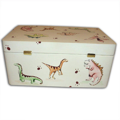 Personalised Dinosaur Keepsake Box, Memory Box