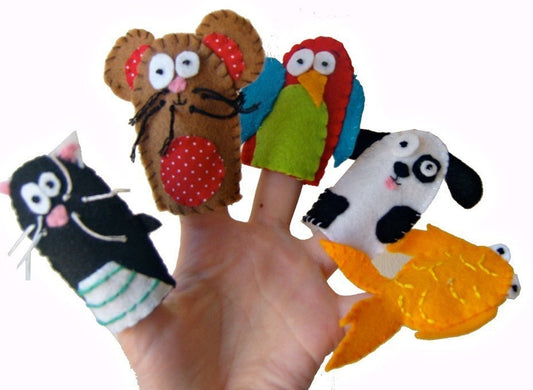 Pet Animal Finger Puppets