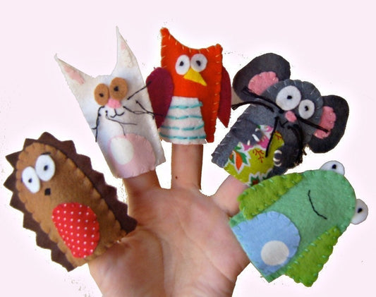 Wildlife Finger Puppets