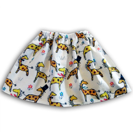 Girl's Giraffe Skirt