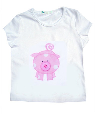 Girls Pig T-Shirt