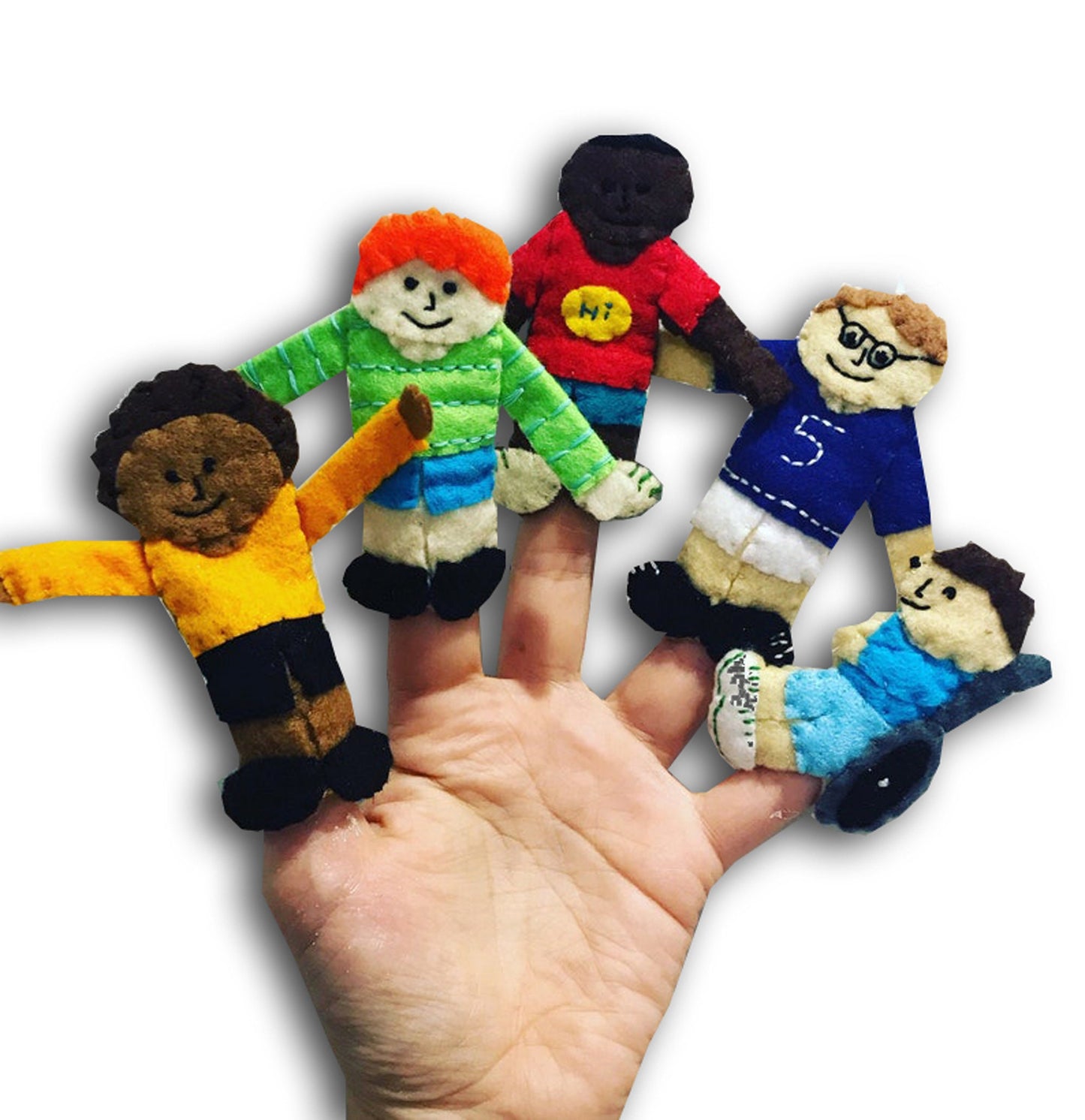 Boy Finger Puppets