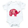 Elephant Baby Bodysuit, Baby Boy Clothes, Baby Shower Gift, Baby Boy Gift, Gift for Baby