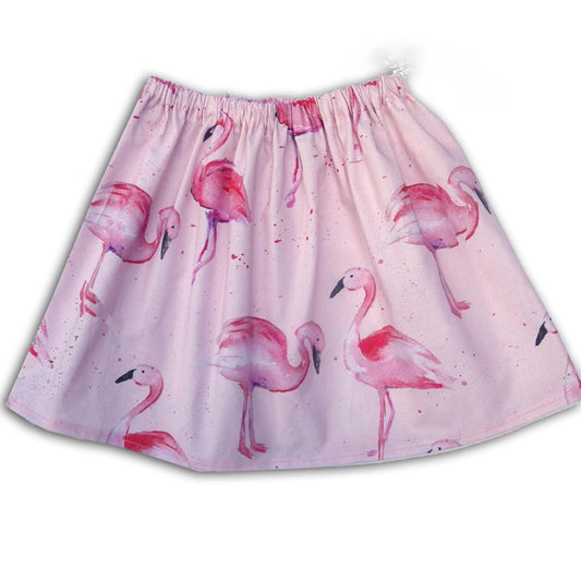 Girl's Flamingo Skirt