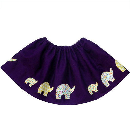 Girl's Elephant Skirt